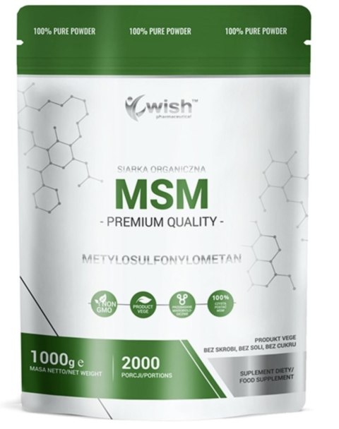 Wish MSM Siarka Organiczna 1kg