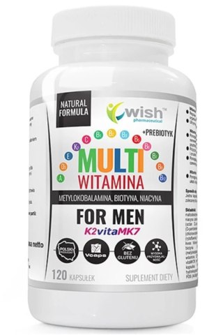 Wish Multiwitamina Complex dla mężczyzn 120 kapsułek