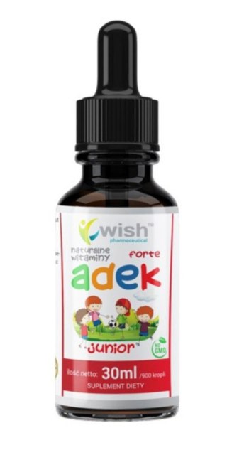 Wish Naturalna Witamina ADEK Forte Junior 30ml