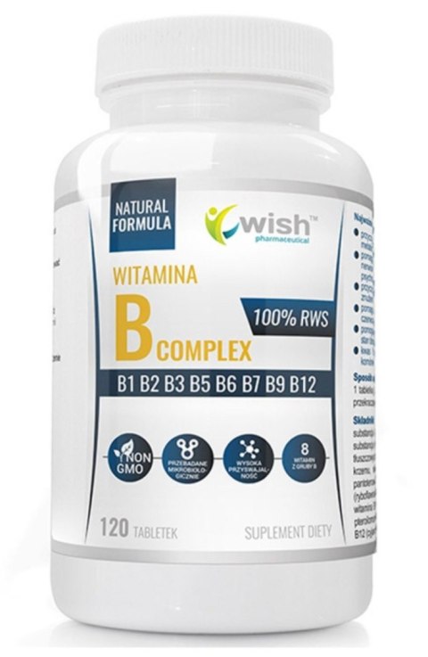 Wish Witamina B-complex 120 tabletek