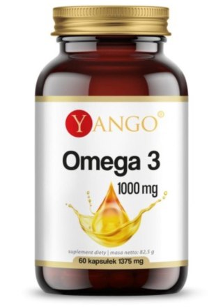 YANGO Omega 3 1000 mg 60 kapsułek