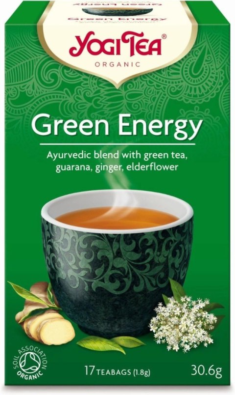 Yogi Tea Herbata Zielona Energia BIO (17 x 1,8 g) 30,6 g