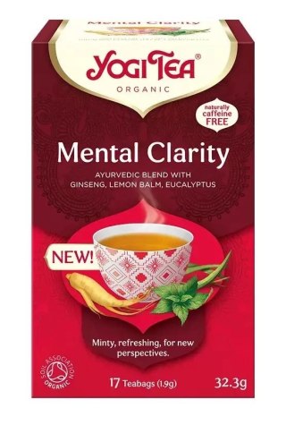 Yogi Tea Herbatka Ajurwedyjska Jasność Umysłu BIO (17 x 1,9 g) 32,3 g