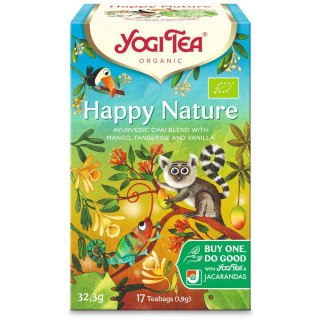 Yogi Tea Herbatka Happy Nature BIO (17 x 1,9 g) 32,3 g