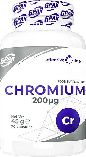 6PAK EL Chromium 90 kapsułek