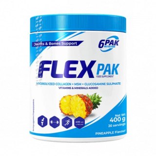 6PAK Flex Pak 400g o smaku ananasowym