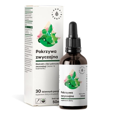 Aura Herbals Pokrzywa zwyczajna (ekstrakt 10:1) 1000 mg 50 ml