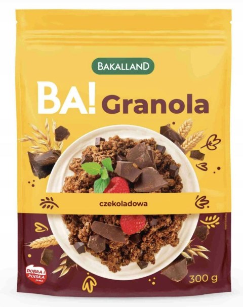 Bakalland BA! Granola czekoladowa 300 g