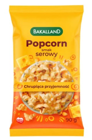 Bakalland Popcorn serowy 90 g