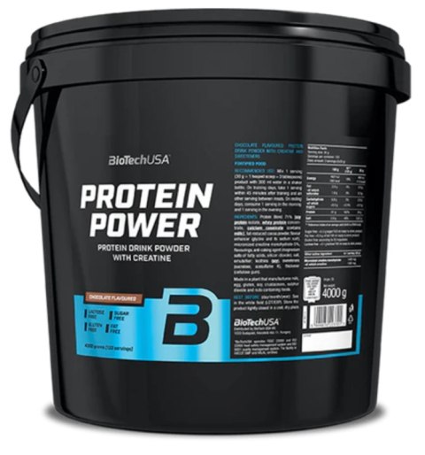 BioTech USA Protein Powder 4kg o smaku czekoladowym