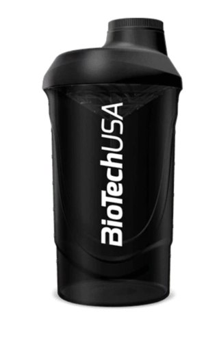 BioTech USA Shaker Wave black 600ml