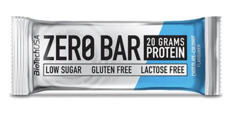 BioTech USA Zero Bar 50g o smaku czekoladowo-kokosowym