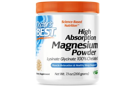 Doctor's Best High Absorption Magnesium (chelat magnezu) 200g