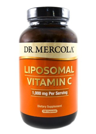 Dr. Mercola Liposomalna Witamina C 1000 mg 180 kapsułek