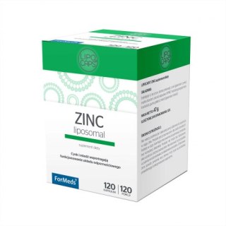 ForMeds Lipocaps Zinc 15 mg cynk liposomalny 120 kapsułek