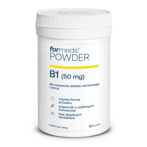 ForMeds Powder B1 Witamina B1 Tiamina 50 mg 60 por.