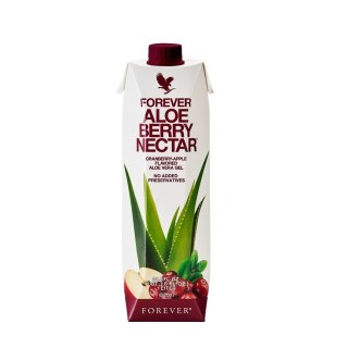 Forever Aloe Berry Nectar naturalny sok z miąższem z liści aloesu i witaminy C z dodatkiem żurawiny i jabłek