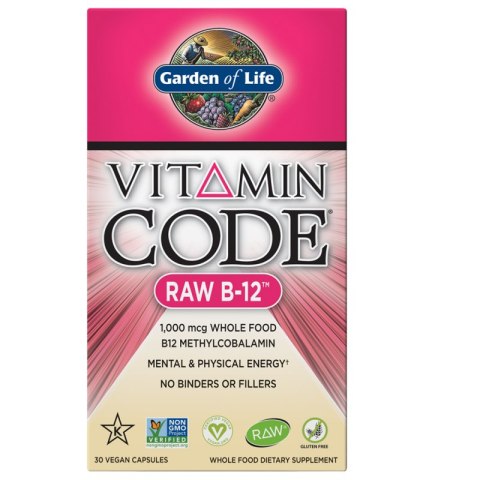 Garden of Life Vitamin Code RAW B-12 30 kapsułek