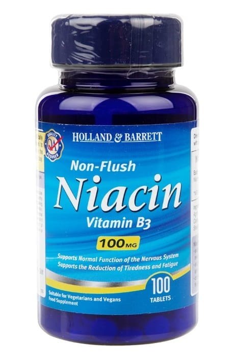 Holland & Barrett Niacyna B3 100 mg 100 tabletek