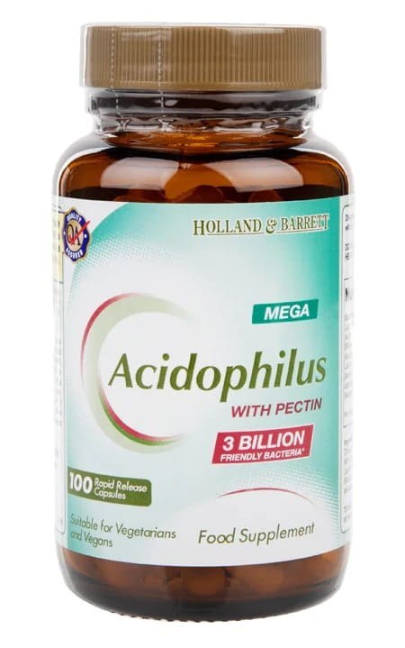 Holland & Barrett Probiotyk Acidophilus 3 mld CFU 100 kapsułek