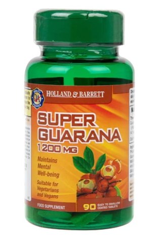 Holland & Barrett Super Guarana 1200 mg 90 tabletek