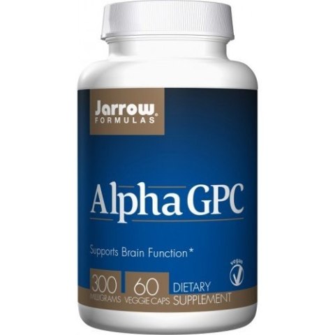 Jarrow Formulas Alpha GPC 300 mg 60 kapsułek wegańskich