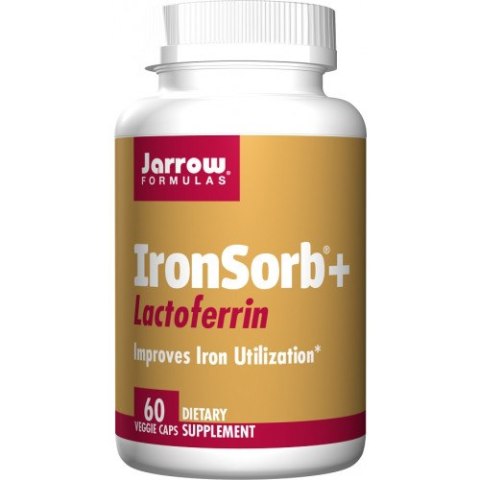 Jarrow Formulas IronSorb + Lactoferrin 60 kapsułek