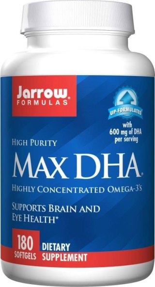 Jarrow Formulas Max DHA 180 kapsułek