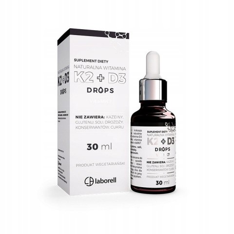 Laborell Witamina D3 + K2 30 ml w kroplach