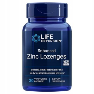 Life Extension Enhanced Zinc Lozenges Cynk 30 tabletek do ssania