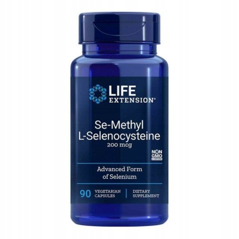 Life Extension Selen (Se-Methyl L-Selenocysteine) 200 µg 90 kapsułek