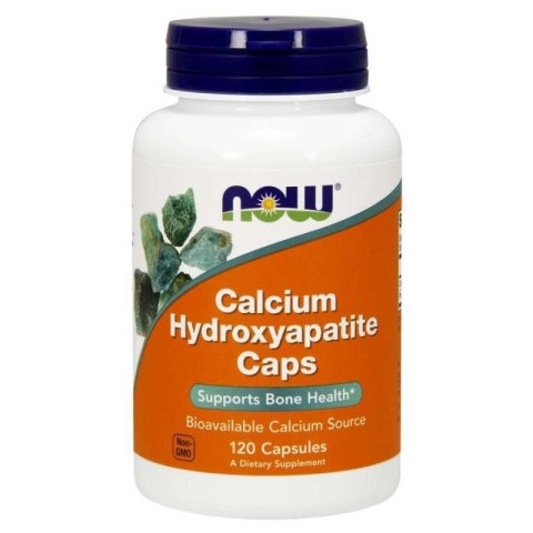 NOW Foods Calcium Hydroxyapatite (Wapń i fosfor) 120 kapsułek