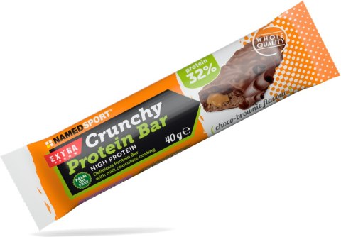 Namedsport Crunchy Protein Bar Baton wysokobiałkowy o smaku browni 35 g