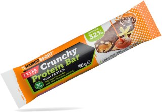 Namedsport Crunchy Protein Bar Baton wysokobiałkowy o smaku karmelowo - waniliowym 40 g