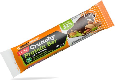 Namedsport Crunchy Protein Bar Baton wysokobiałkowy o smaku pistacji 40 g