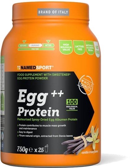 Namedsport Egg Protein Odżywka Wysokobiałkowa 750 g o smaku waniliowym