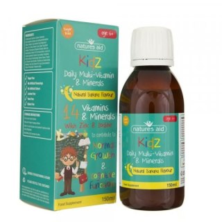 Natures Aid Kidz Multiwitaminy i Minerały 150 ml