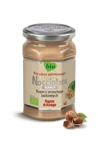 Nocciolata Krem Orzechy Laskowe Biały Bezglutenowy BIO 250 g