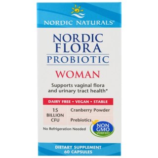 Nordic Naturals Flora Probiotic Woman 60 kapsułek