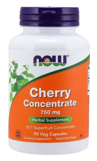 Now Foods Cherry Concentrate 750 mg 90 kapsułek