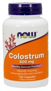 Now Foods Colostrum (Siara bydlęca) 500mg 120 kapsułek wegańskich