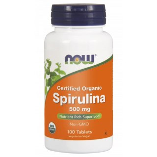 Now Foods Spirulina 500 mg 100 tabletek