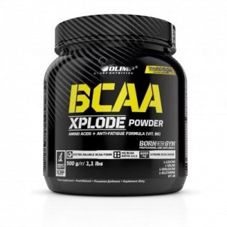 Olimp BCAA Xplode Powder 500g o smaku pomarańczowym