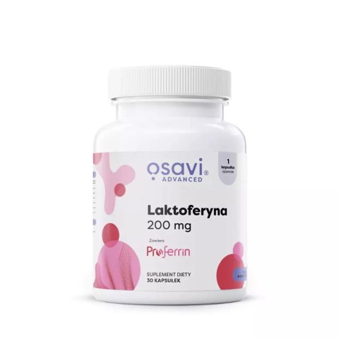 Osavi Laktoferyna 200 mg 30 kapsułek