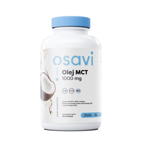 Osavi Olej MCT 1000 mg 180 kapsułek