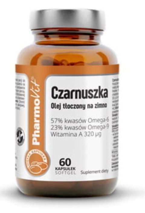 Pharmovit Czarnuszka 60 kapsułek softgel