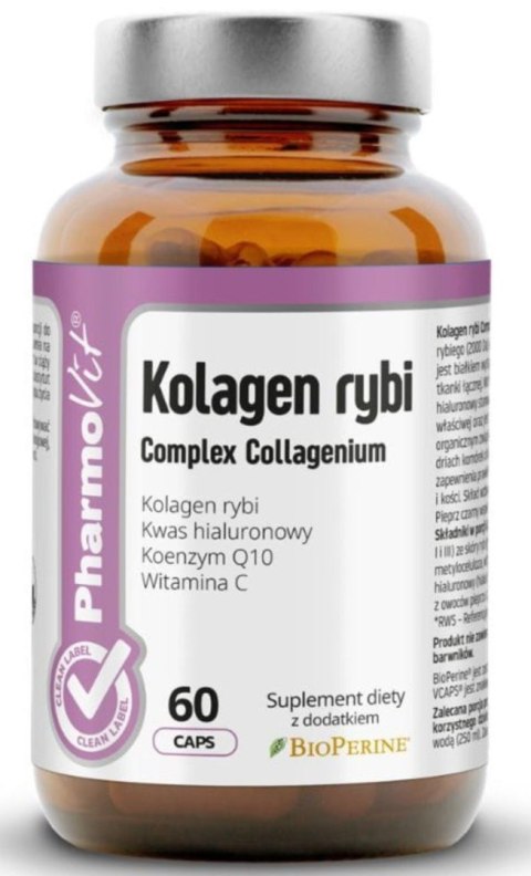 Pharmovit Kolagen rybi Complex Collagenium 60 kapsułek