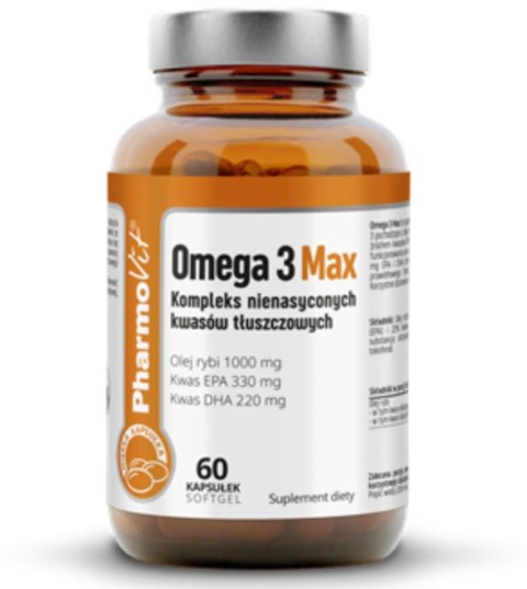 Pharmovit Omega 3 Max 60 kapsułek softgel