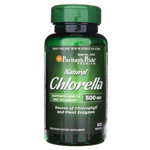 Puritan's Pride Chlorella 500 mg 120 tabletek