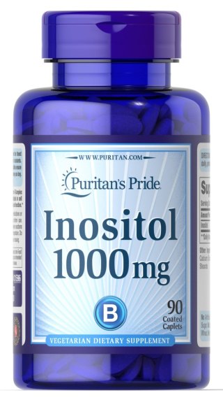 Puritan's Pride Inozytol 1000mg 90 tabletek